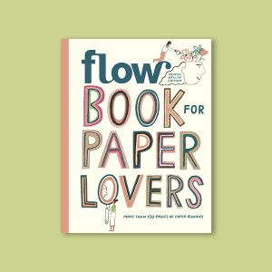 Flow Book for Paper Lovers mental health website header cover