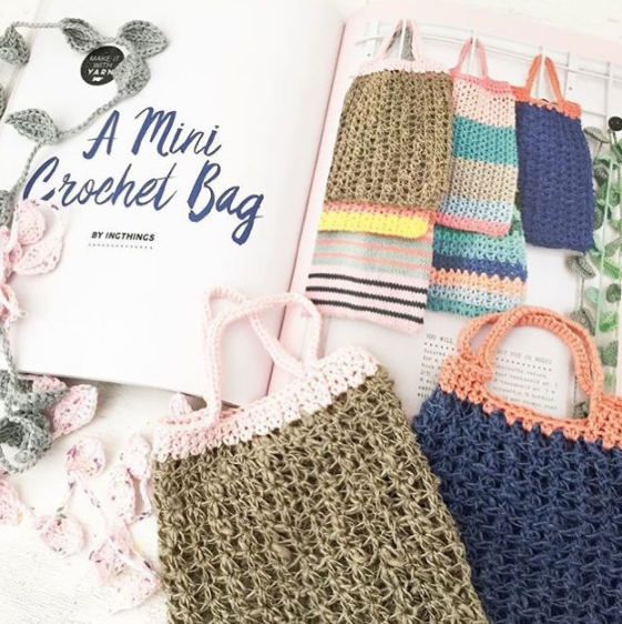 Make it yourself crochet bags