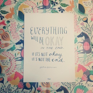 Quote Everything will be Okay